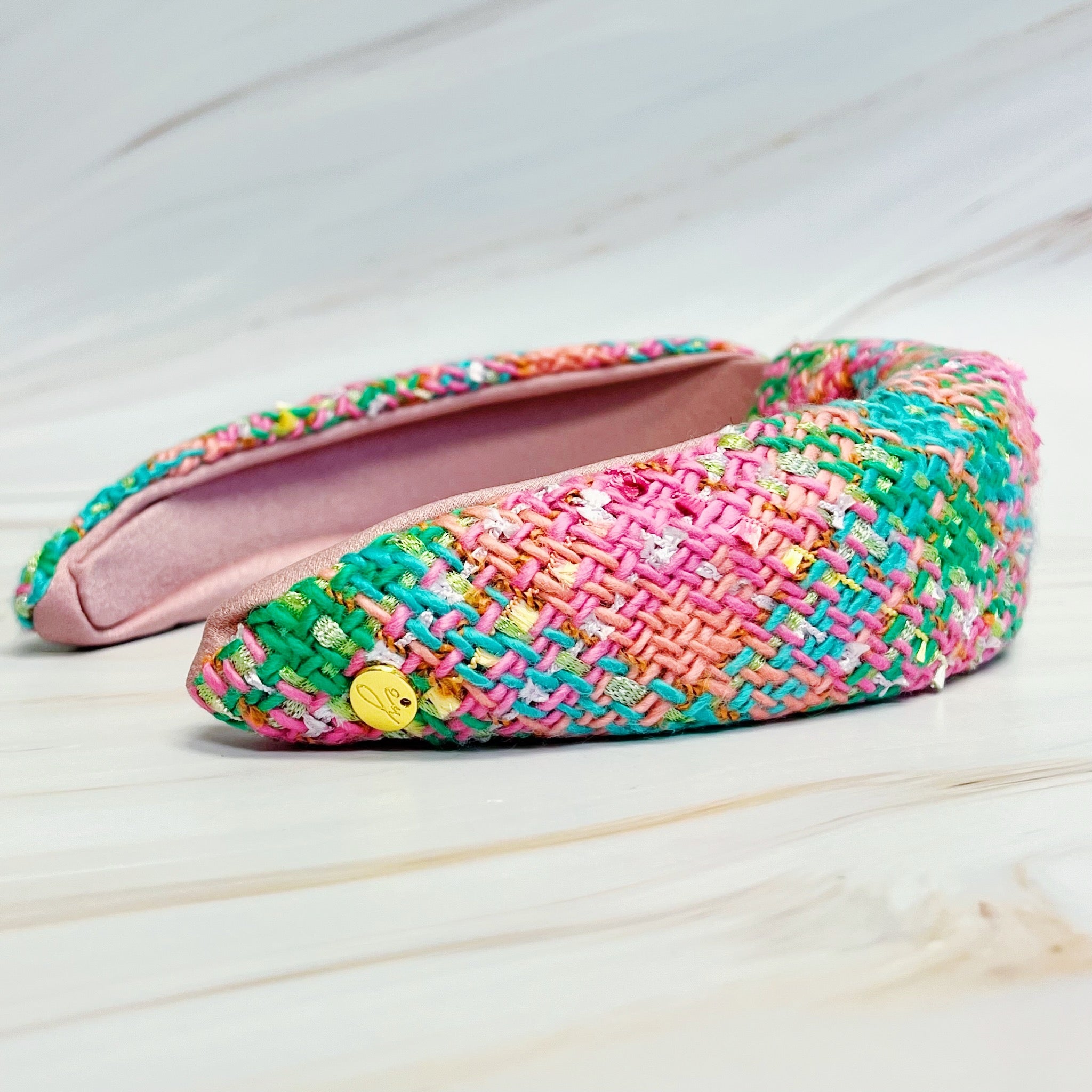 Happy Preppy - Tweed Knotted Headband